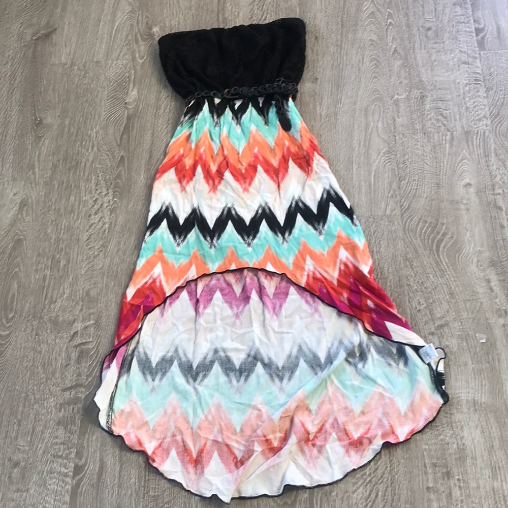 Strapless dress
